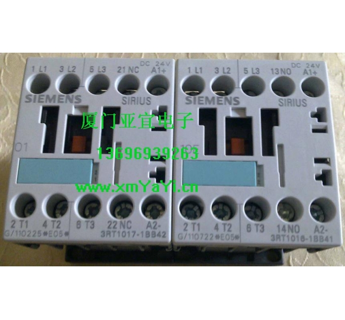 3RT1016-1BB41和3RT1017-1BB42西门子接触器